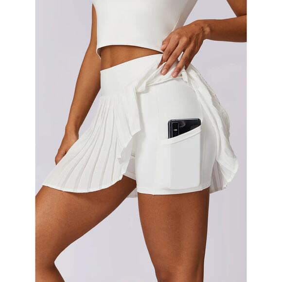 Commense Pleated Pockets Active Skirt NWT Medium - Picture 2 of 4